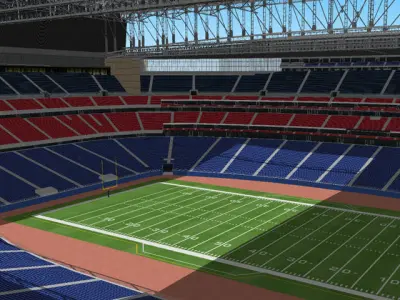 NRG Stadium - Houston Low-poly 3D model
