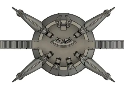 CIS command center 3D print model