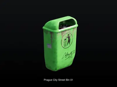 Prague City Street Bins Pack