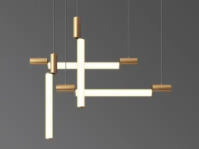 SVL Signal Pendant light 3D model