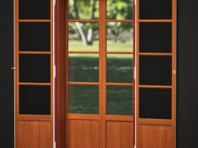 Balcony Door 6 3D model