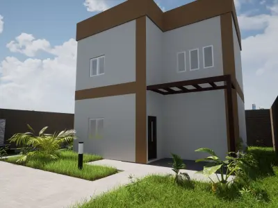 2-Storey House 3D model
