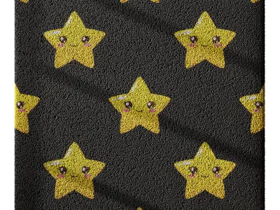 Kids Carpet Set 39 3D model