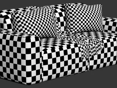 Corner Sofa Baivin Soft Light by Divan ru 3D model purchase