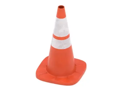 Traffic Cone v2 3D model