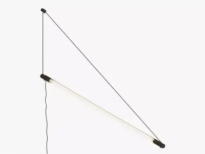 Wall Light Darf Wall Surface Phase-cut Dim 3D model