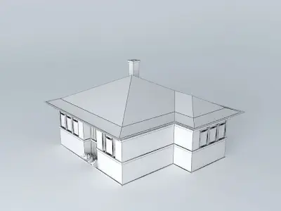 Tiny Bungalow Free 3D model