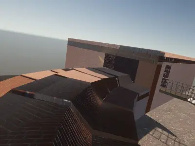 Urban building 3D model