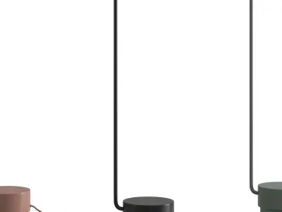 Peek Foor Lamp 3D model