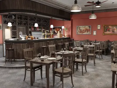 A Street From Paris 3D model