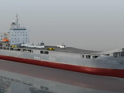  Iranian drone carrier IRIS Shahid Bagheri C110-4 