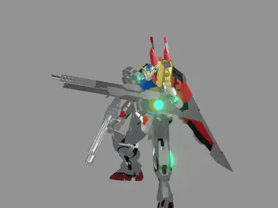The Mecha Attacker 19 3D model