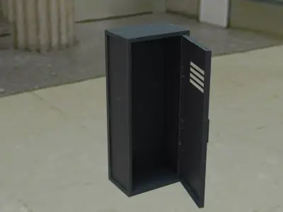 Locker gta san andreas Low-poly 3D model