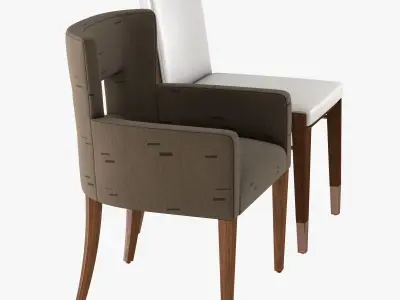 2zero6 bardot and rogue chair 3D model