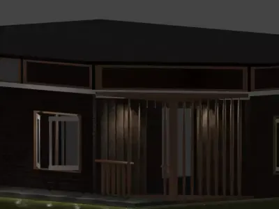 TheRise - TinyHome Low-poly 3D model