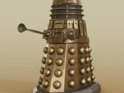Time War Dalek 3D model