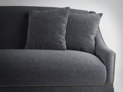 Alana sofa - person 3D model