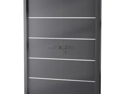 MODERN INTERIOR DOOR 12-1 3D model