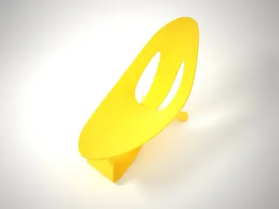 08 ZAHA CHAIR 3D model