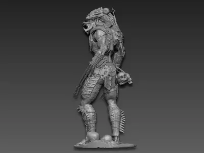 Predator 3D print model
