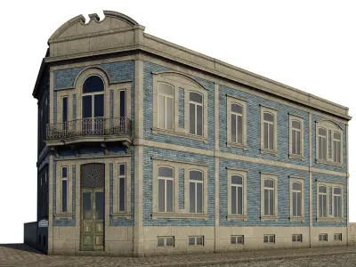 Old Townhouse II 3D model