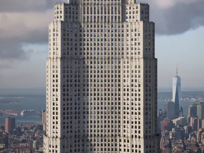 Skyscraper Metropolitan Life North NY -COMPLETED 3D model