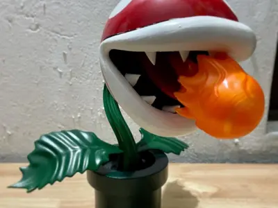 Piranha plant for 3d printing 3D print model