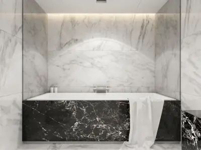 Luxury Bathroom 3D model