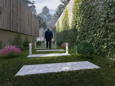 beautiful walk through 3D model