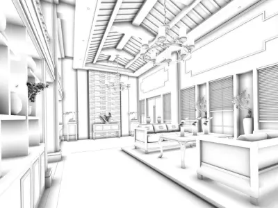 Business - Food Beverage -0132 3D model