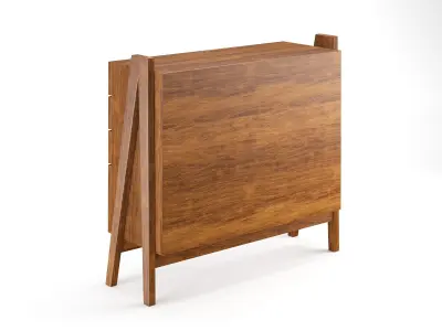 Wooden Cupboard Furniture 3D model