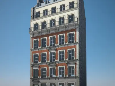 Old Building II 3D model