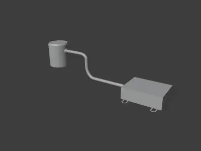 IKEA Lamp URSHULT 3D model