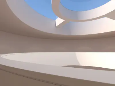 Contemporary Atrium 3D model