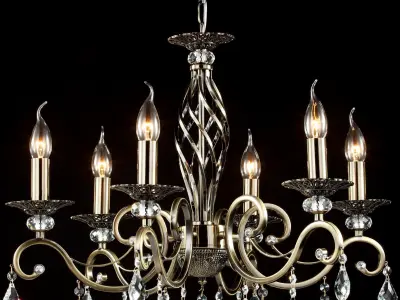 Chandelier Royal Classic Grace RC247-PL-06-R Maytoni Classic Free 3D model