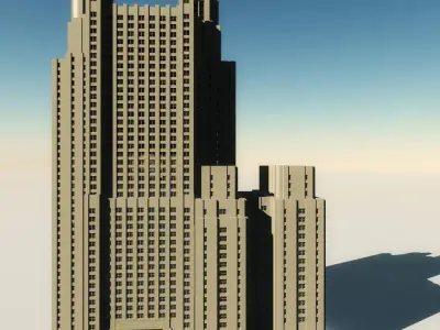 Waldorf Astoria Hotel 3D model