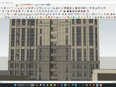 Art deco sketchup 3D model