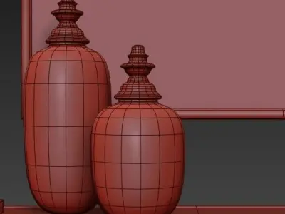 chest of drawers 9 3D model