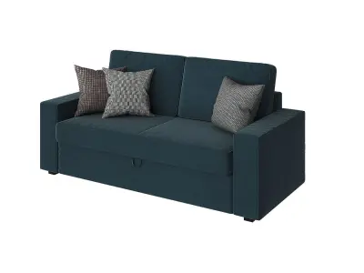 VILASUND 3 sleeper sofa ikea 3D model