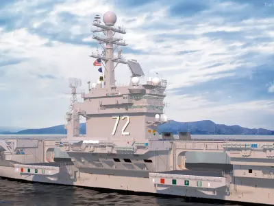  Aircraft Carrier USS Abraham Lincoln CVN-72 