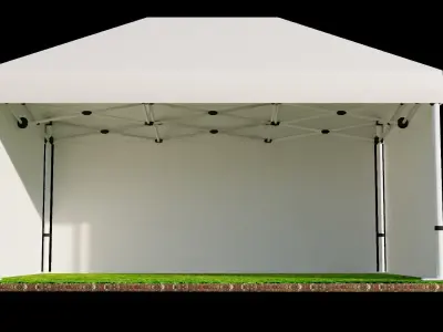 prefabricated tent 3D model