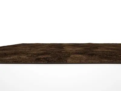 Contemporary Carpet - Rug 14 Low-poly 3D model