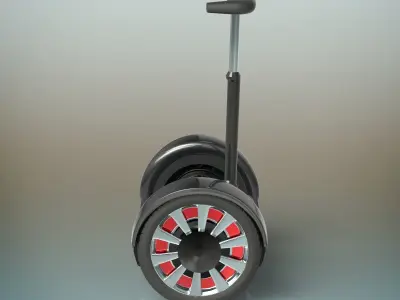Segway smart walker 3D model