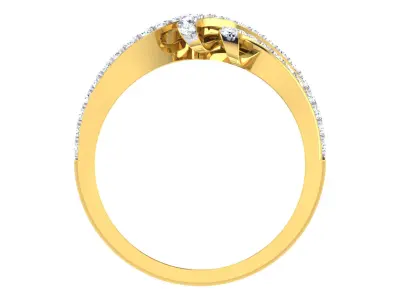 Women Solitaire Engagement Wedding Rings 3D print model buy