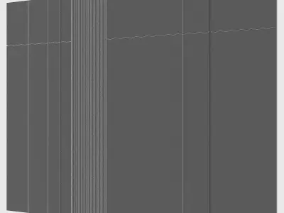 wall panel 43 3D model