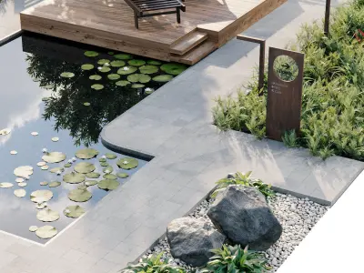 Town Square 3 3D model