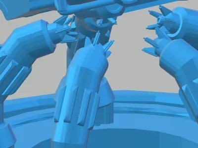 MG1-082023 Sci-fi Generator  3D print model