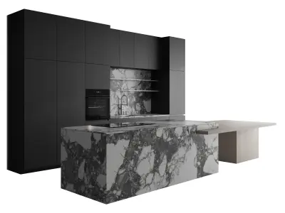 Kitchen set 11 3D model