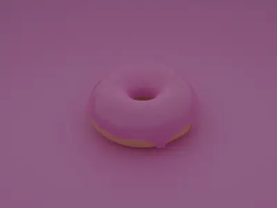 Donuts donut 3D model
