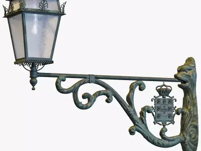 Wall Street Light 3D model purchase